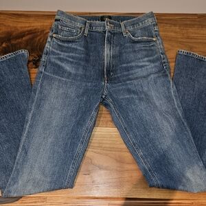 Citizens Of Humanity Dark Blue Straight Jeans